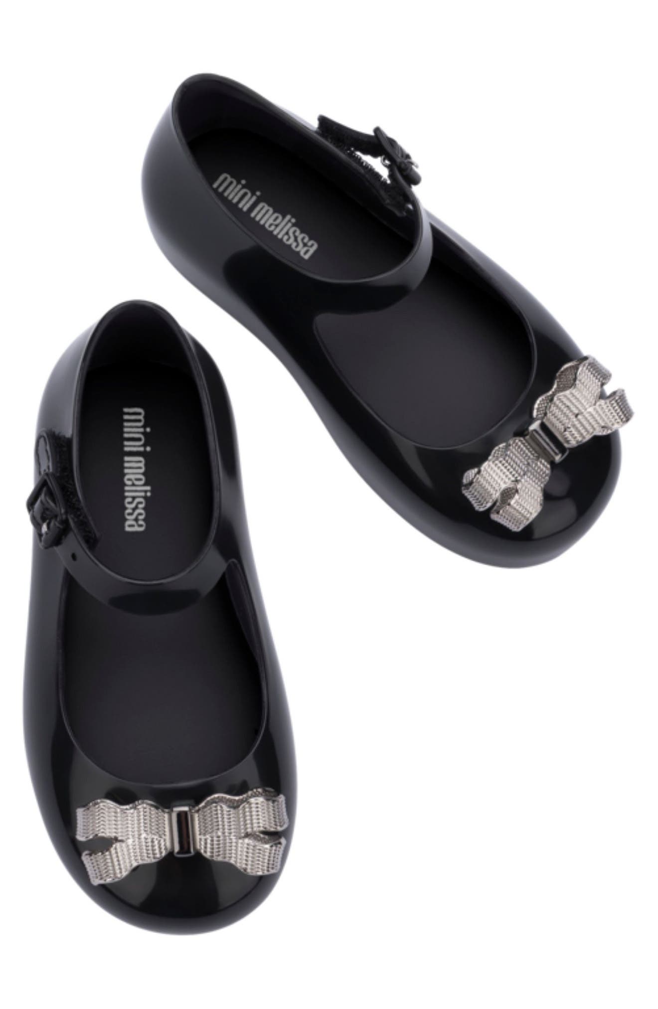 Melissa Mini Dora II Water Resistant Ballerina Shoe, Alternate, color, 