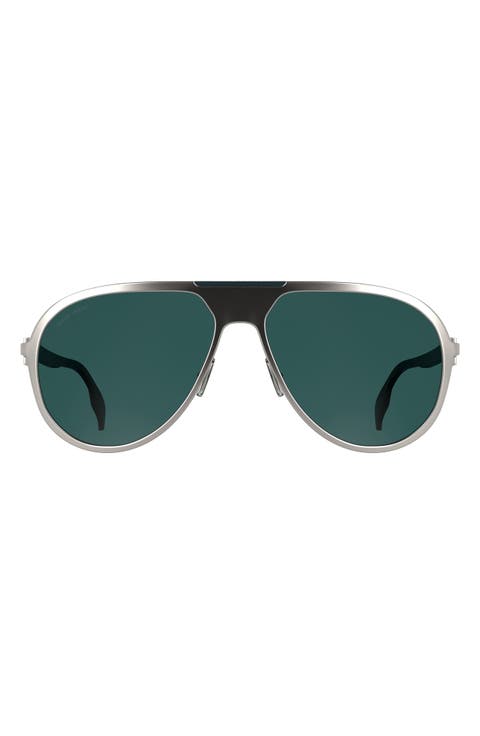 60mm Aviator Sunglasses
