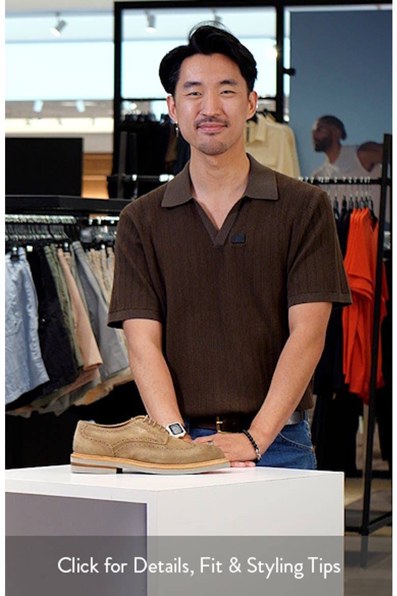 Apolo Suede Longwing Derby video