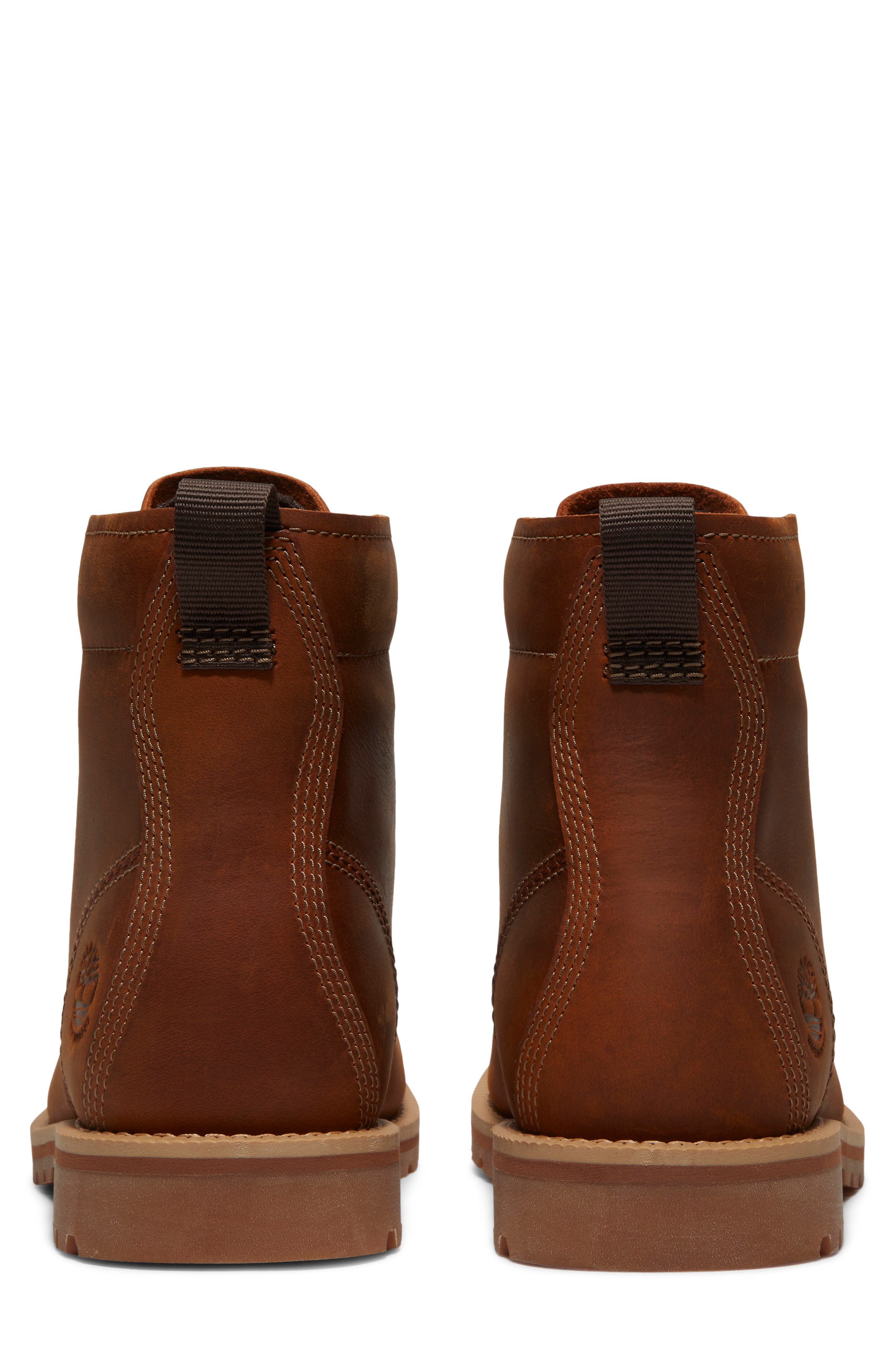 Britton Falls Waterproof Leather Boot, Alternate, color, MEDIUM BROWN FULL GRAIN