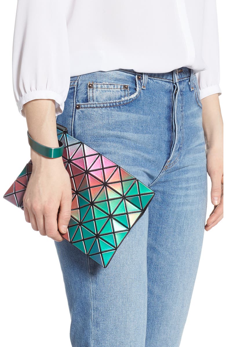 Bao Bao Issey Miyake Rainbow Wristlet, Alternate, color,