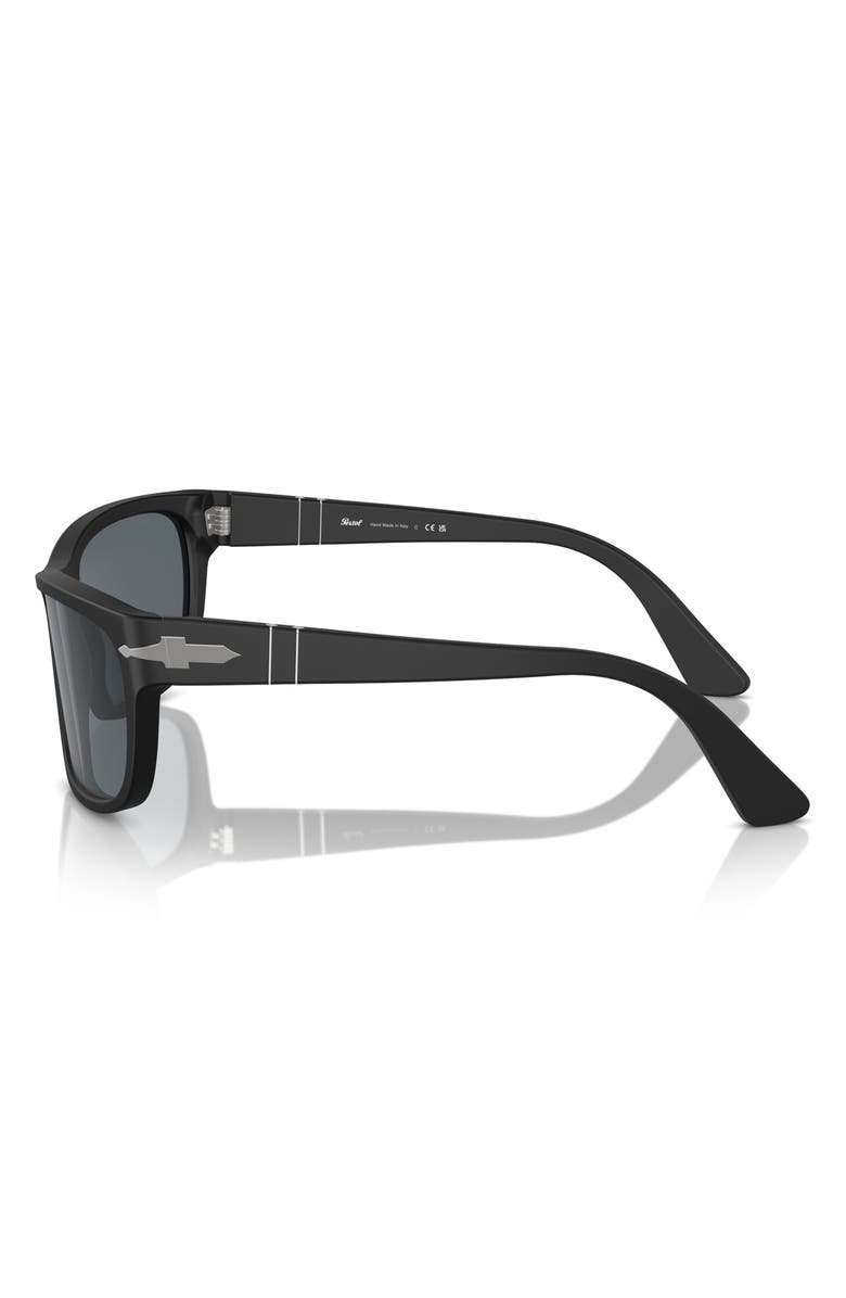 Persol 63mm Oversize Rectangular Sunglasses, Alternate, color, 