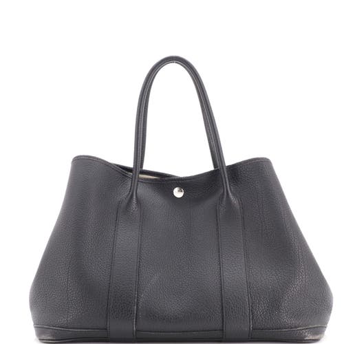 Pre-Owned Hermes Garden Party Tote Leather 36 in Black at Nordstrom, Size Medium