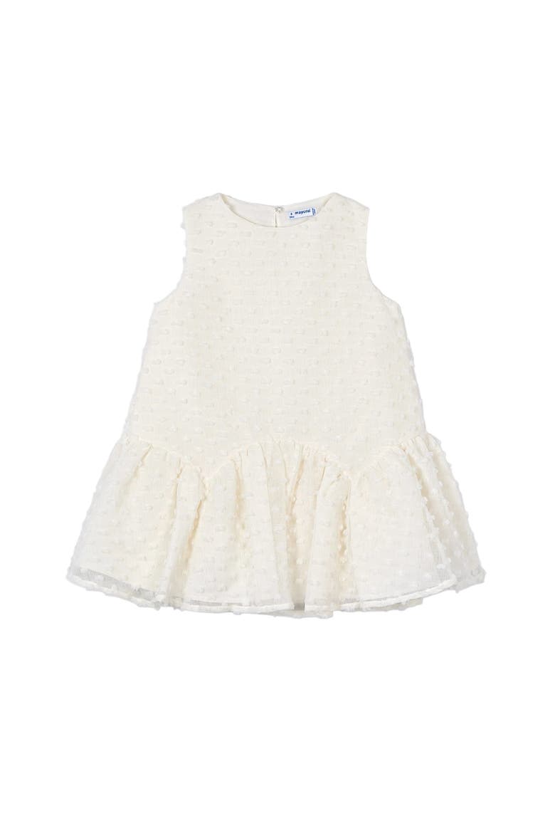 Plumeti dress, Main, color, White