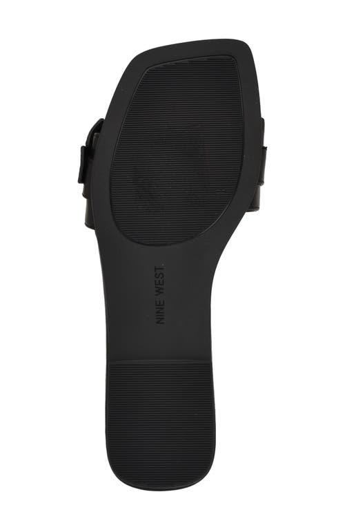 Nine West Missj Slide Sandal In Black