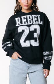 Colourful Rebel Rebel 23 Dropped Shoulder Sweat
