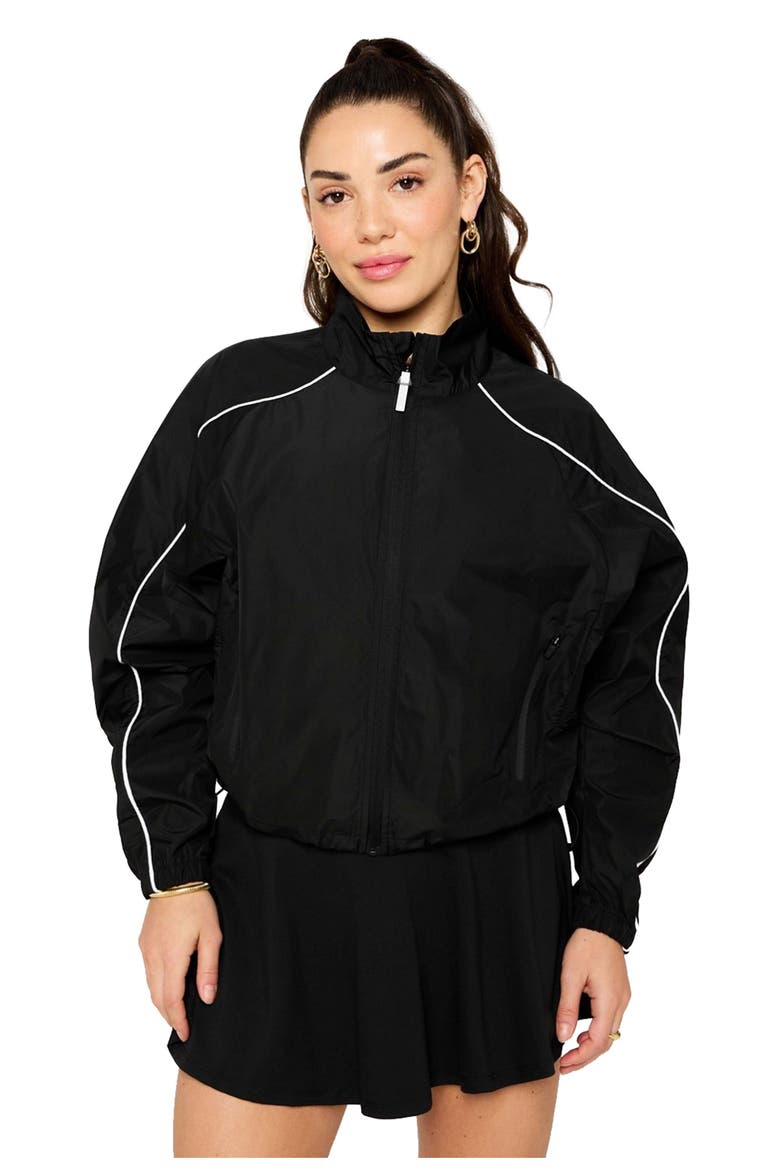 Tempo Lightweight Windbreaker, Main, color, Black