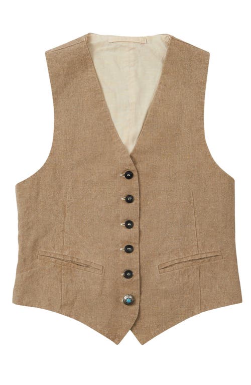Fortela Debby Vest In Brown
