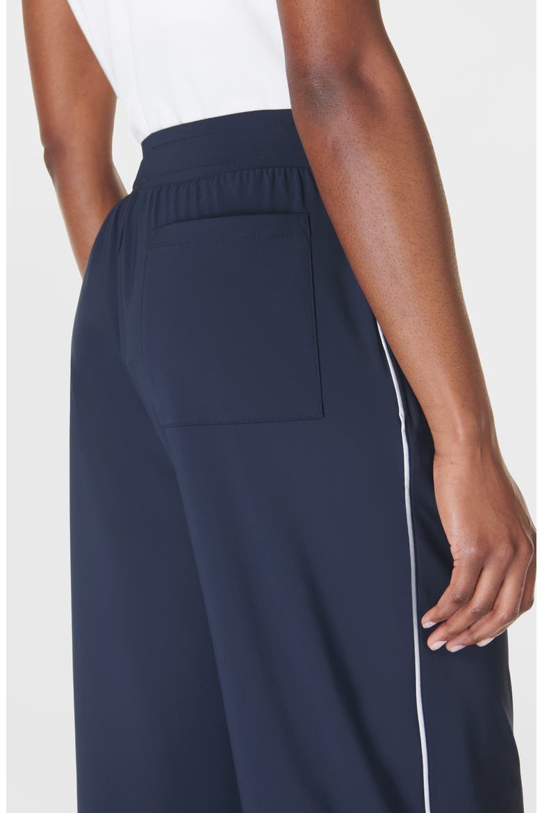 Explorer Wide Leg Track Pants, Alternate, color, NAVY BLUE