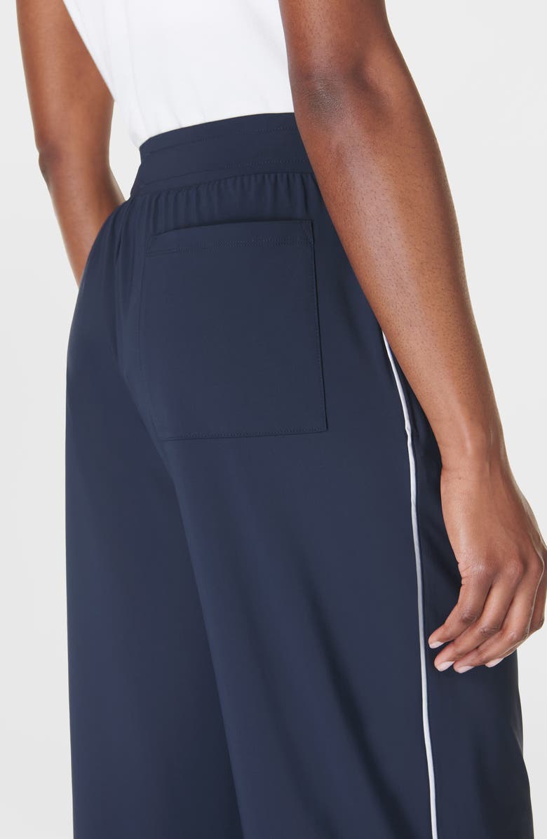 Sweaty Betty Explorer Wide Leg Track Pants, Alternate, color, Navy Blue