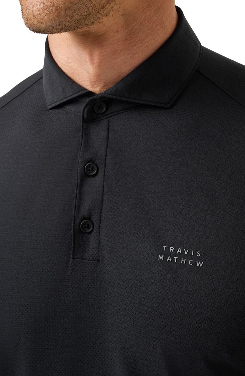 TravisMathew The Heater Solid Short Sleeve Performance Polo, Alternate, color,