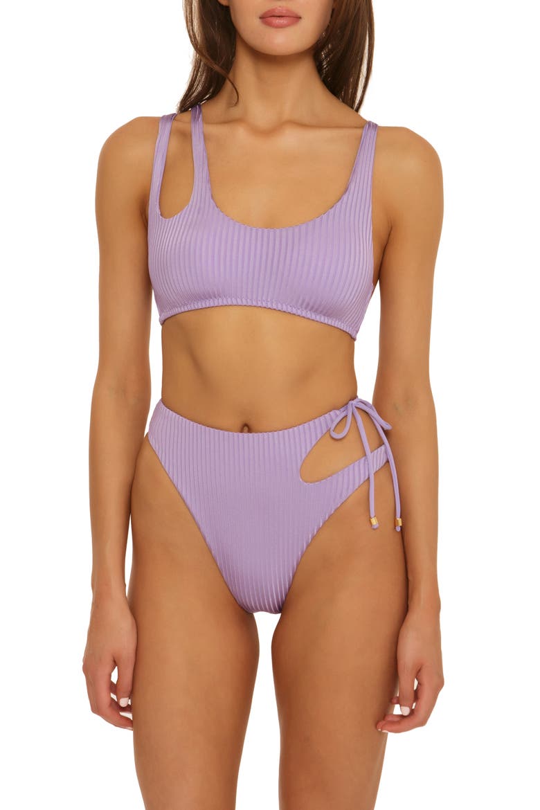 Queensland Miami Bikini Top, Alternate, color, DOVE