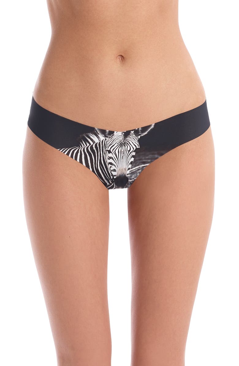 Commando Photo Op Print Thong, Main, color, 