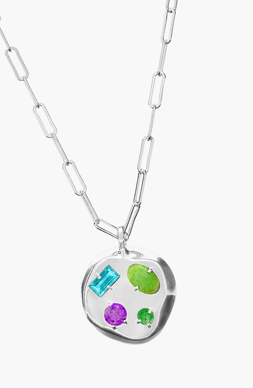 Birthdate Co. The December Birthdate Silver Pendant In December 14th - Silver