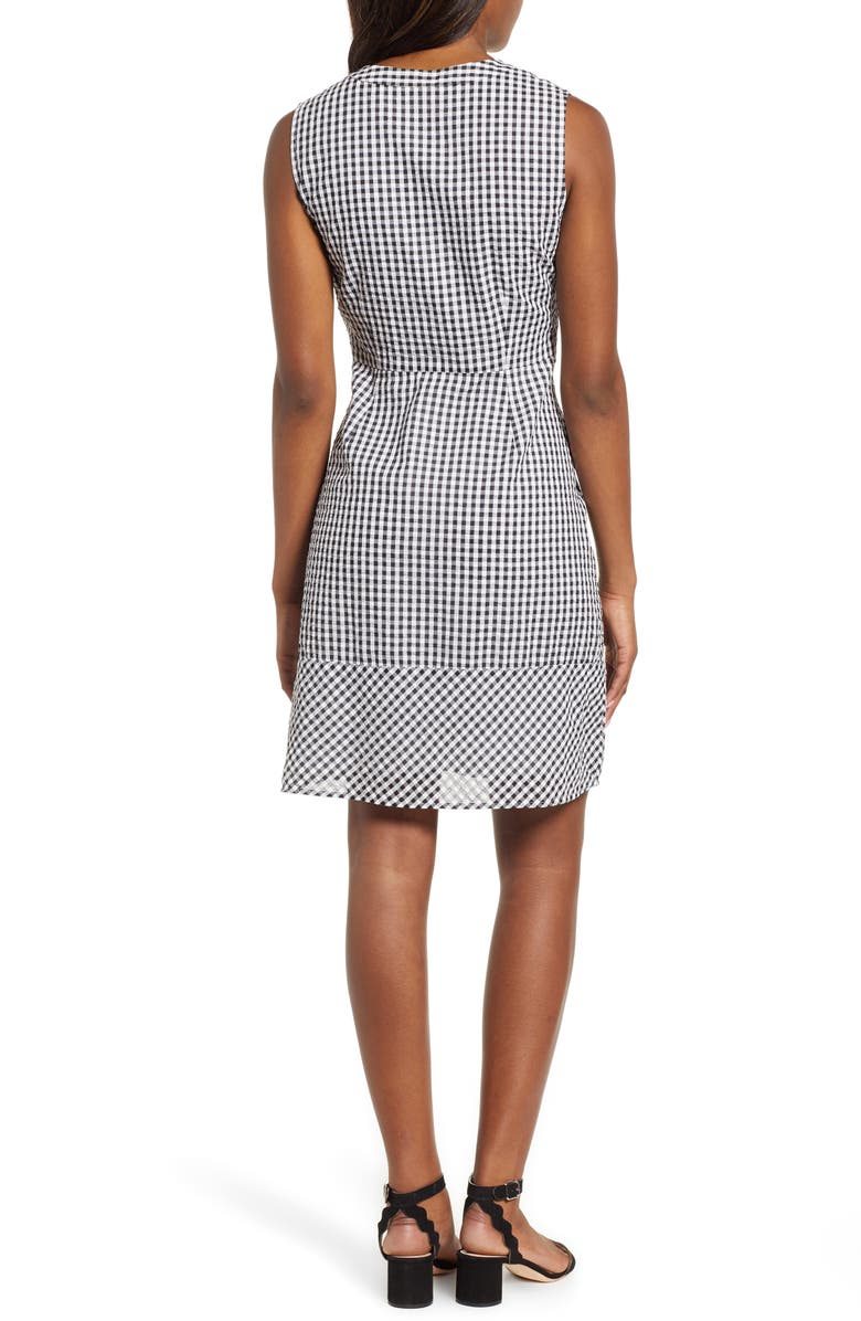 vineyard vines Gingham Shift Dress, Alternate, color,