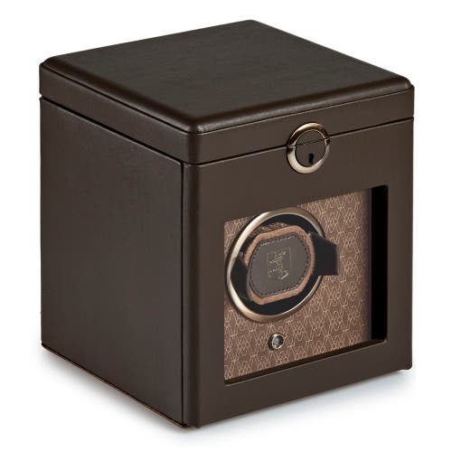 Wolf Earth Single Watch Winder In Coffee