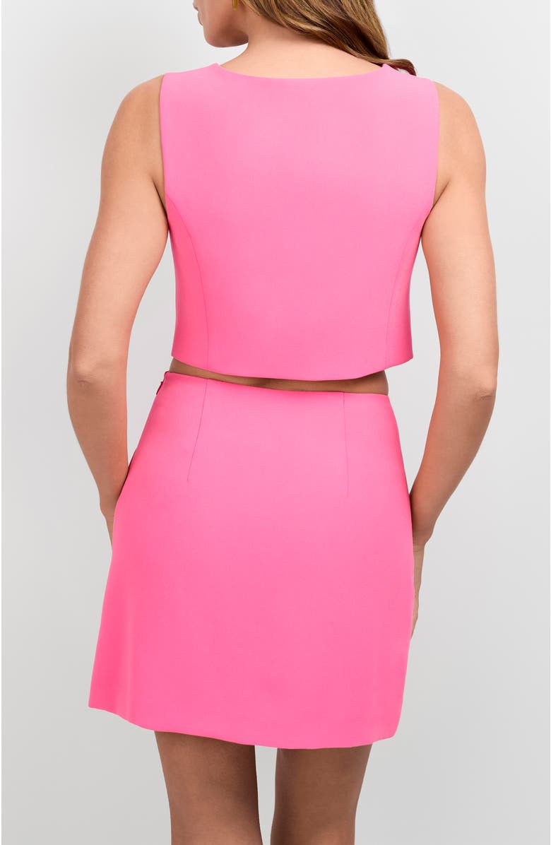 Trina Turk Ramina Top, Alternate, color, Magenta Milano