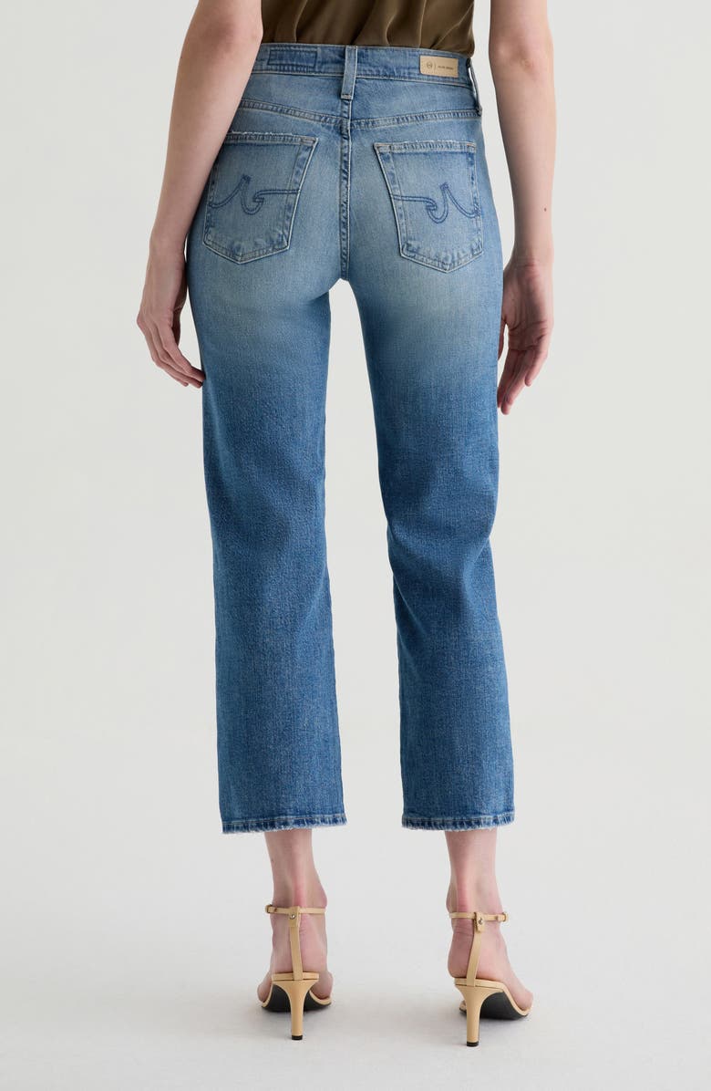 AG Brinley Mid Rise Ankle Straight Leg Jeans, Alternate, color, 13 Years Palermo