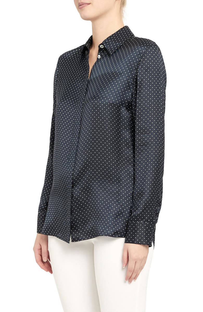 Theory Dot Button-Up Shirt, Alternate, color,