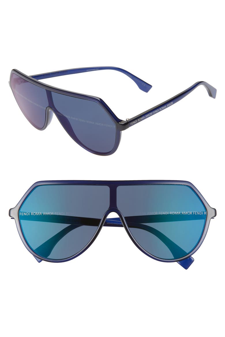 135mm Shield Sunglasses, Main, color, 0PJP-8N