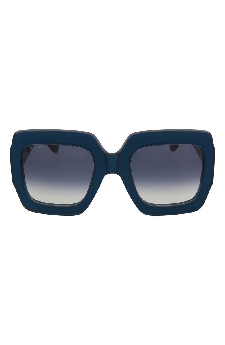 Gucci 54mm Oversized Square Sunglasses, Main, color,
