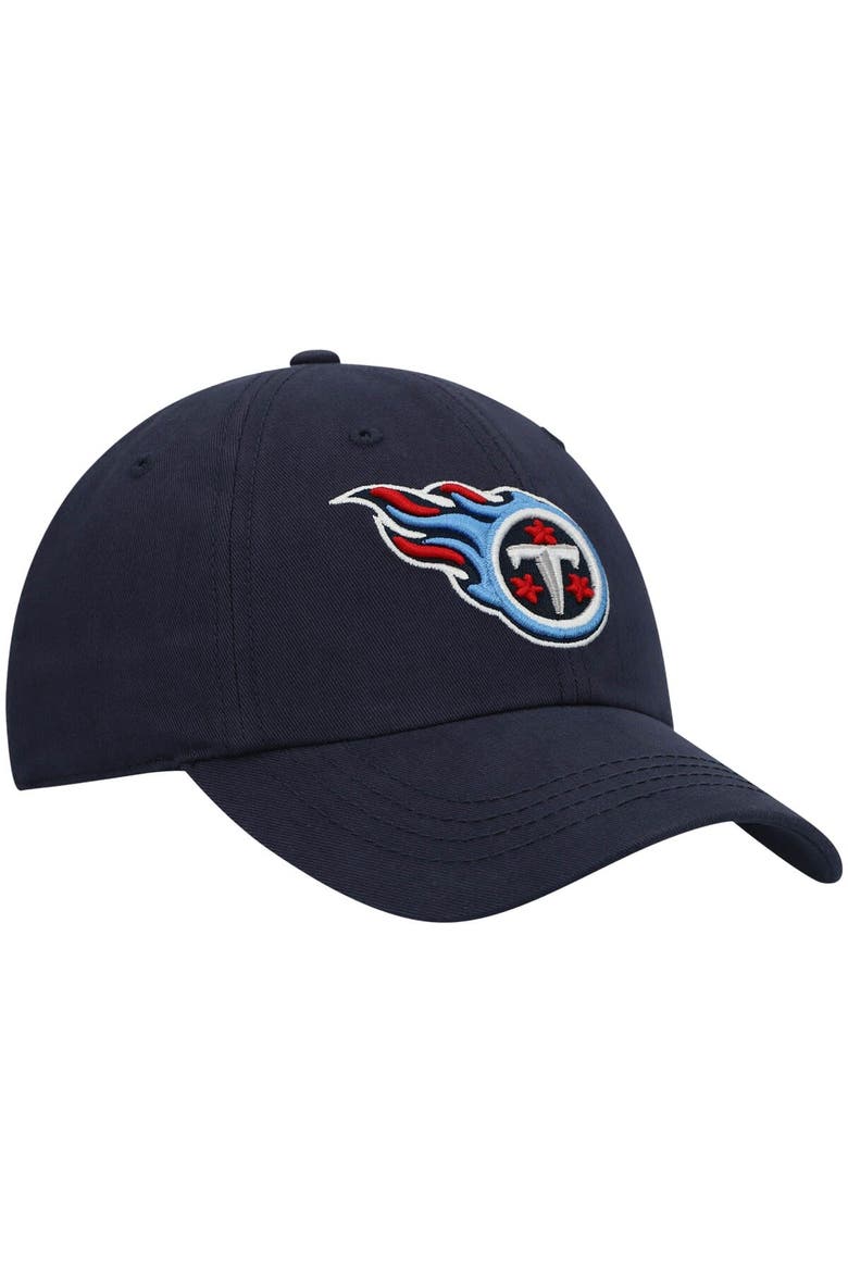 Women's '47 Navy Tennessee Titans Miata Clean Up Primary Adjustable Hat, Alternate, color, Navy