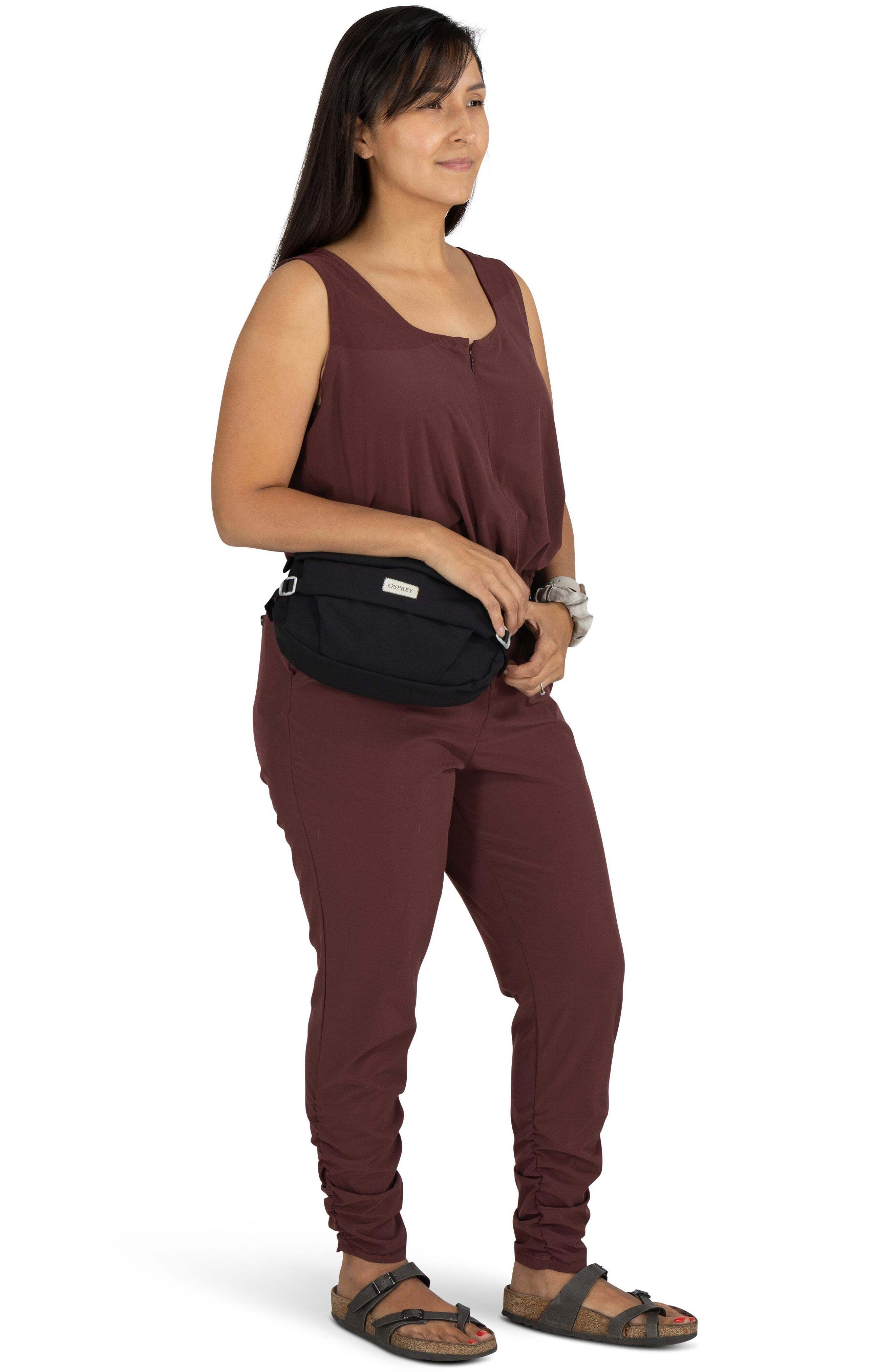 Osprey Arcane Hip Bag, Alternate, color, Black