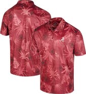 COLOSSEUM Men's Colosseum Crimson Alabama Crimson Tide Palms Team Polo