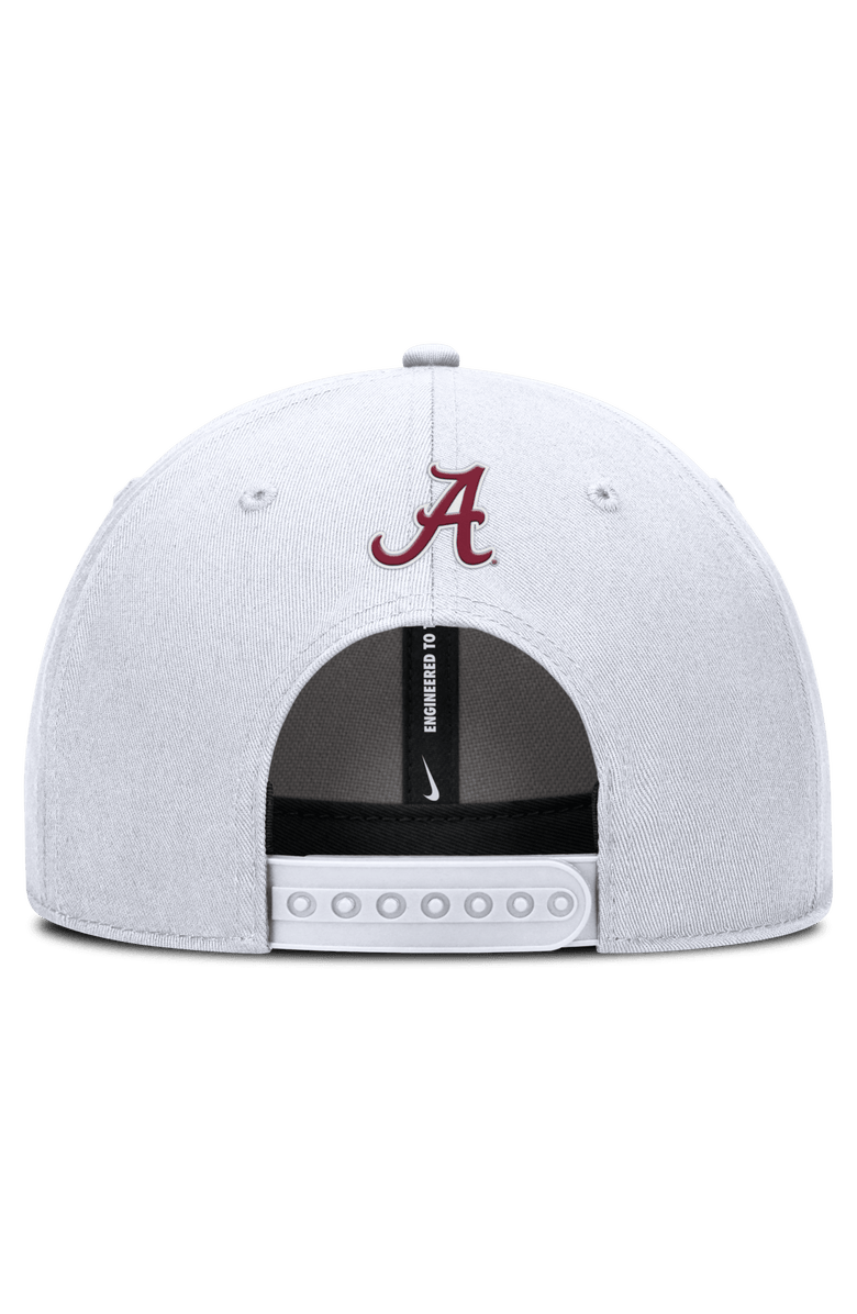 Nike Men's Nike  White Alabama Crimson Tide Rise Practice Adjustable Hat, Alternate, color, White