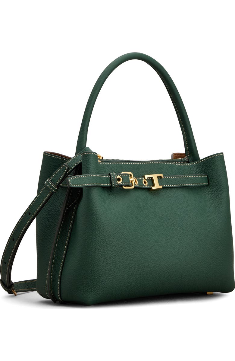 Tod's Mini T Timeless Leather Top Handle Bag, Alternate, color,
