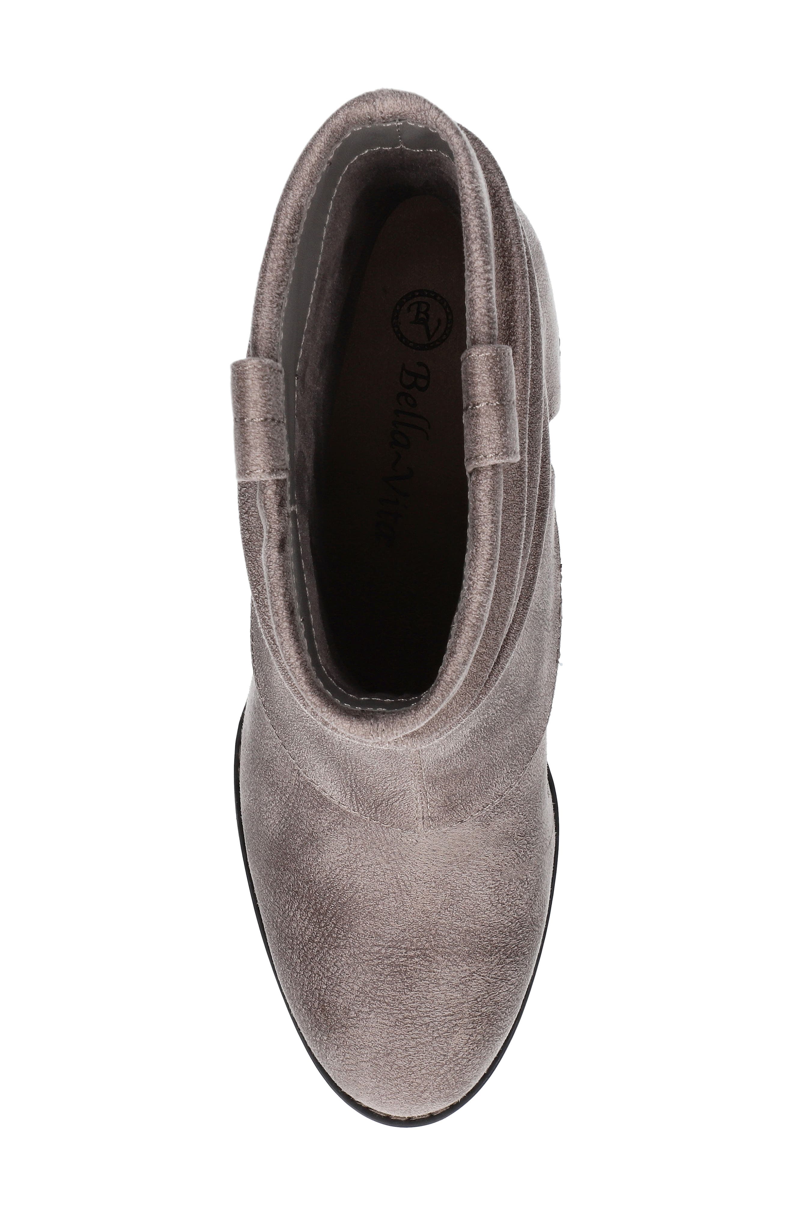 Bella Vita Twyla Bootie, Alternate, color, Grey