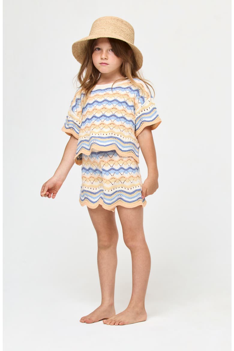 Kids' Little Isadora Bucket Hat, Alternate, color, NATURAL