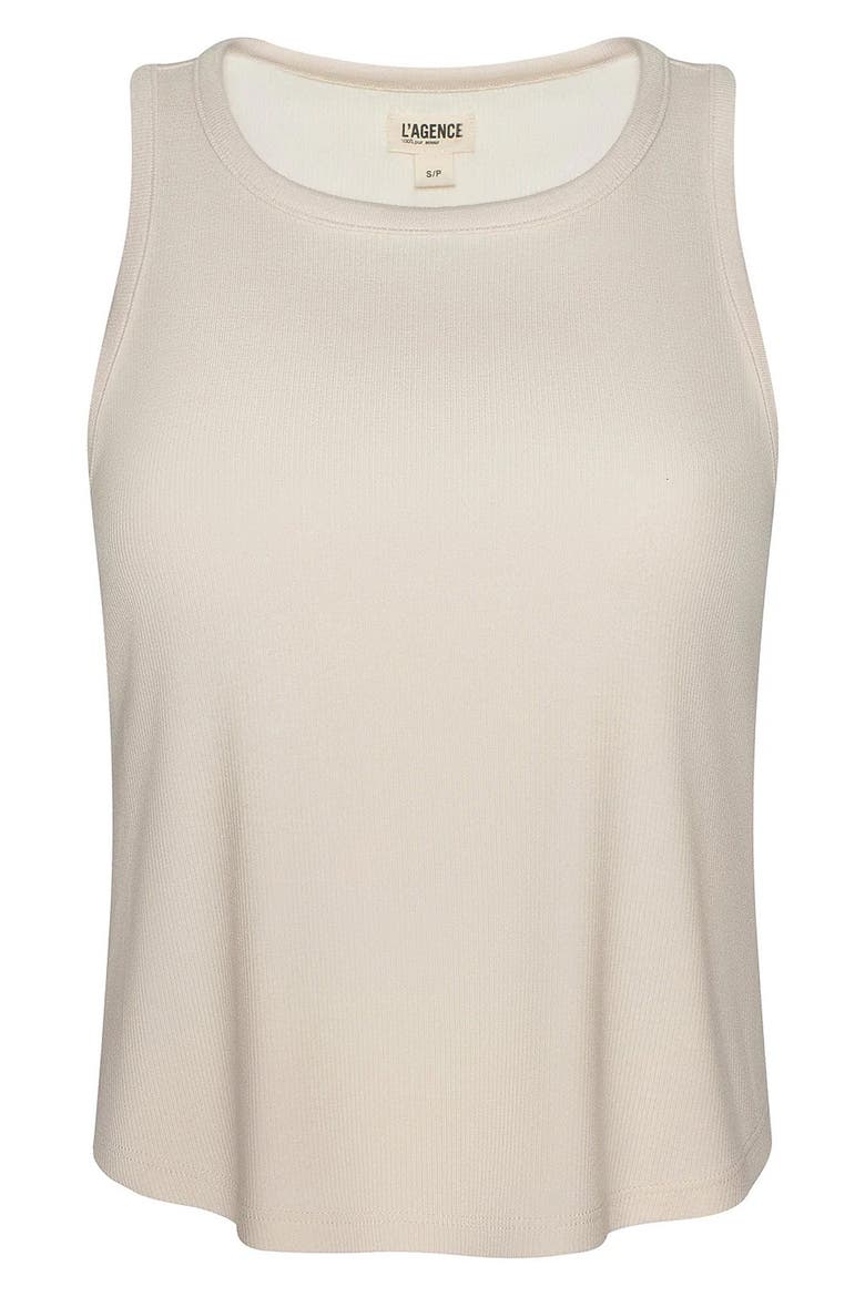 Cael Stretch Modal Tank, Alternate, color, ECRU