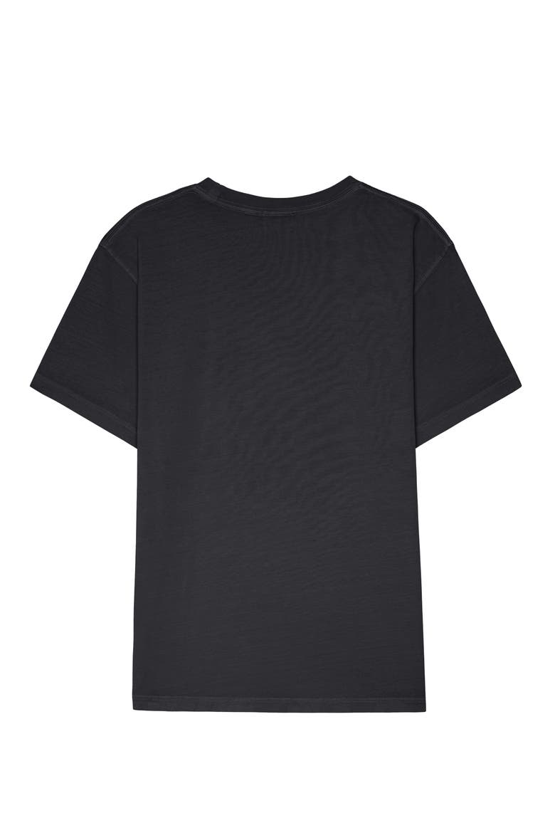 Mens Ghost Midweight Garment Dye Tee, Alternate, color, Black