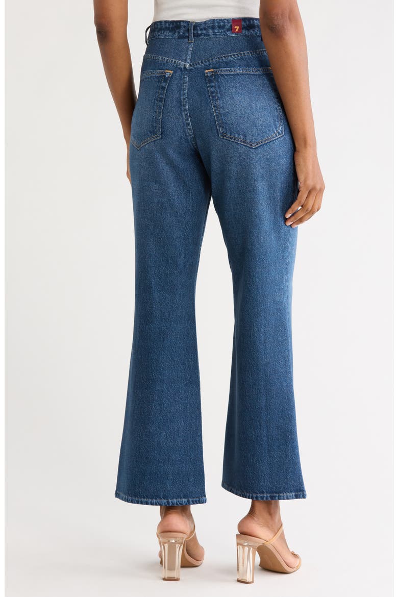 High Waist Flare Leg Jeans, Alternate, color, MELROSE WASH