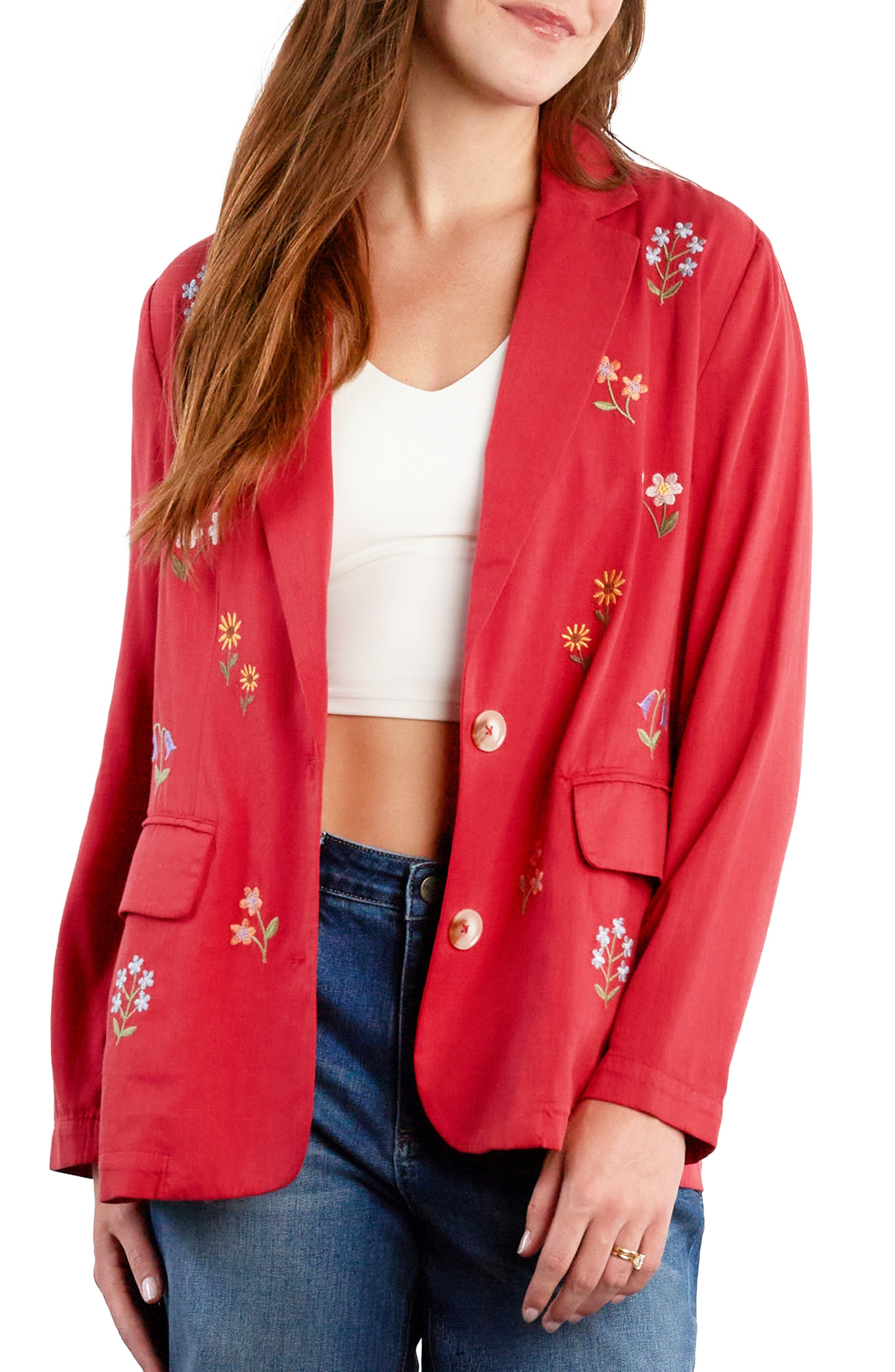 selected POPPY RED