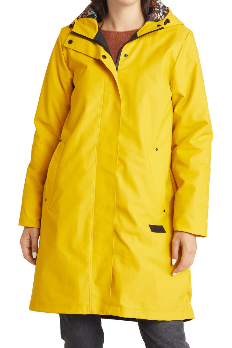 Women's Victoria Insulated Raincoat, Alternate, color, YELLOW