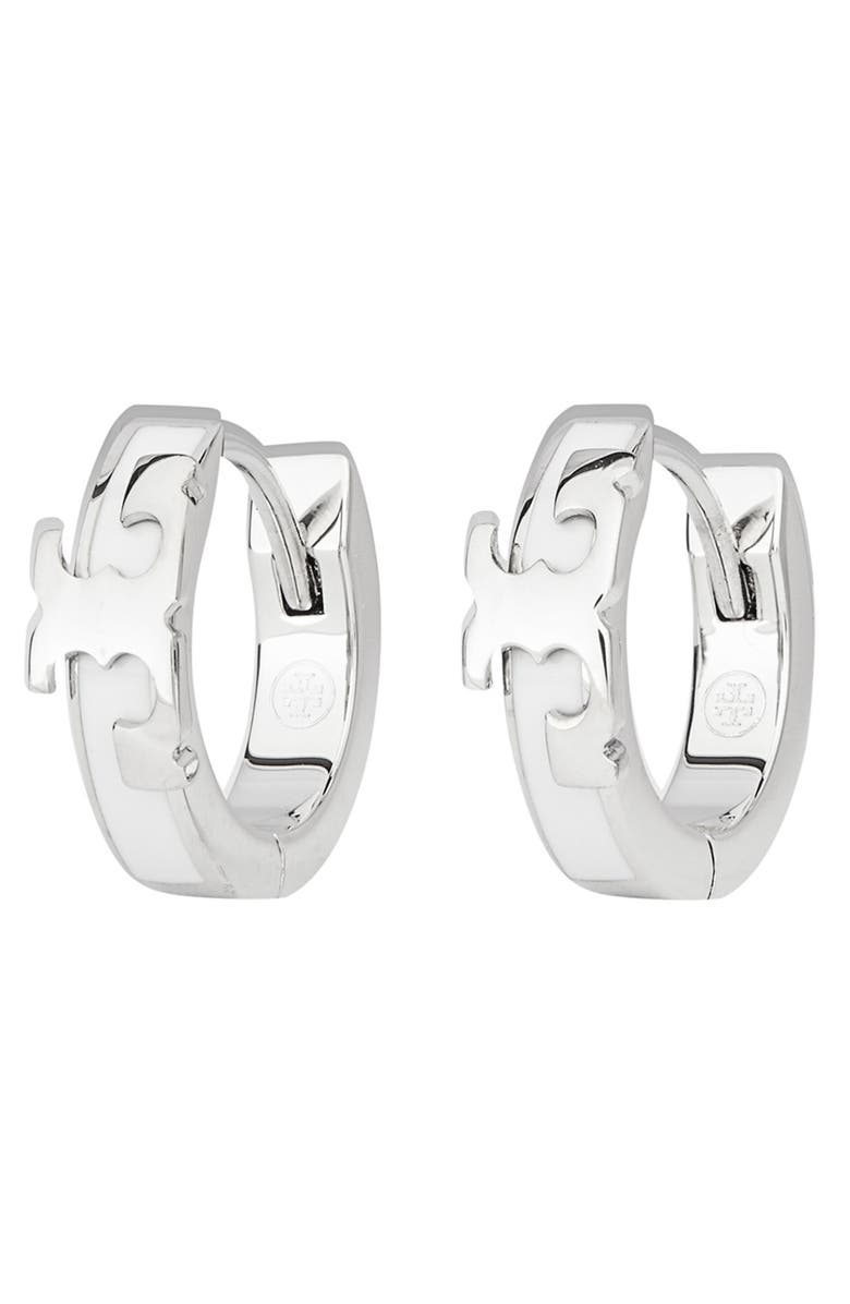 Tory Burch Kira Stackable Huggie Hoop Earrings, Alternate, color,