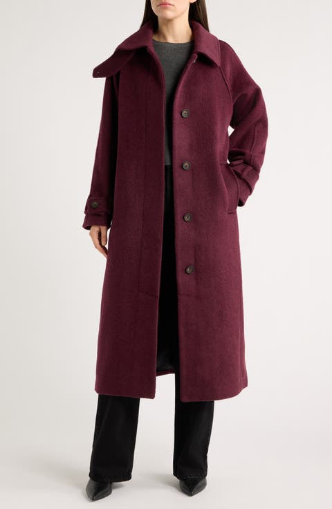 Relaxed Double Breasted Coat