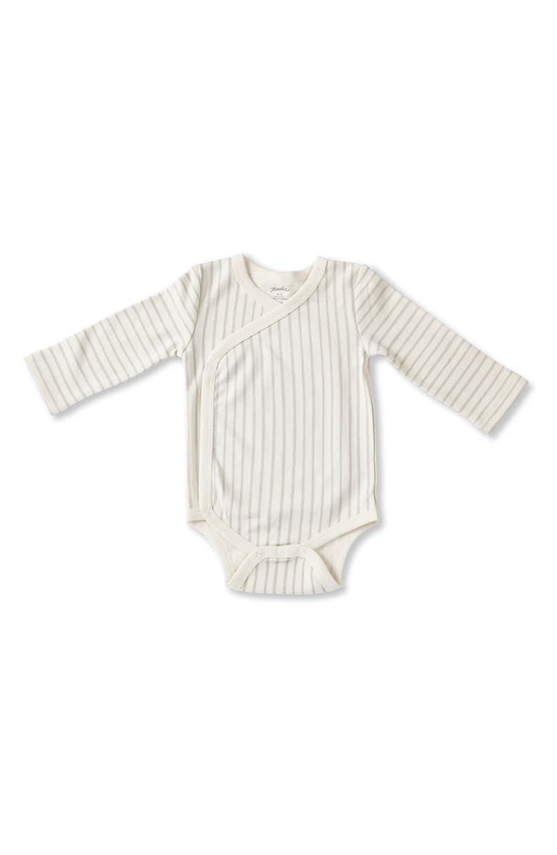 Pehr Stripes Away Long Sleeve Bodysuit, Main, color,