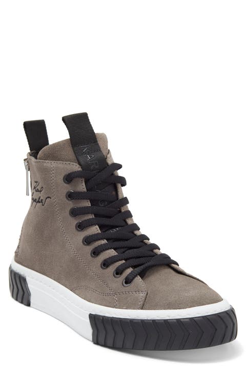 Leather High Top Sneaker (Men)