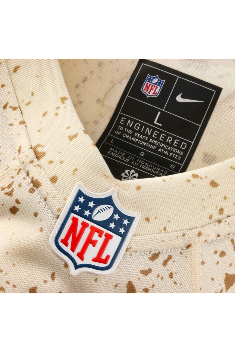 Men's Nike James Conner Natural Arizona Cardinals 2025 Rivalries Collection Game Jersey, Alternate, color, Natural