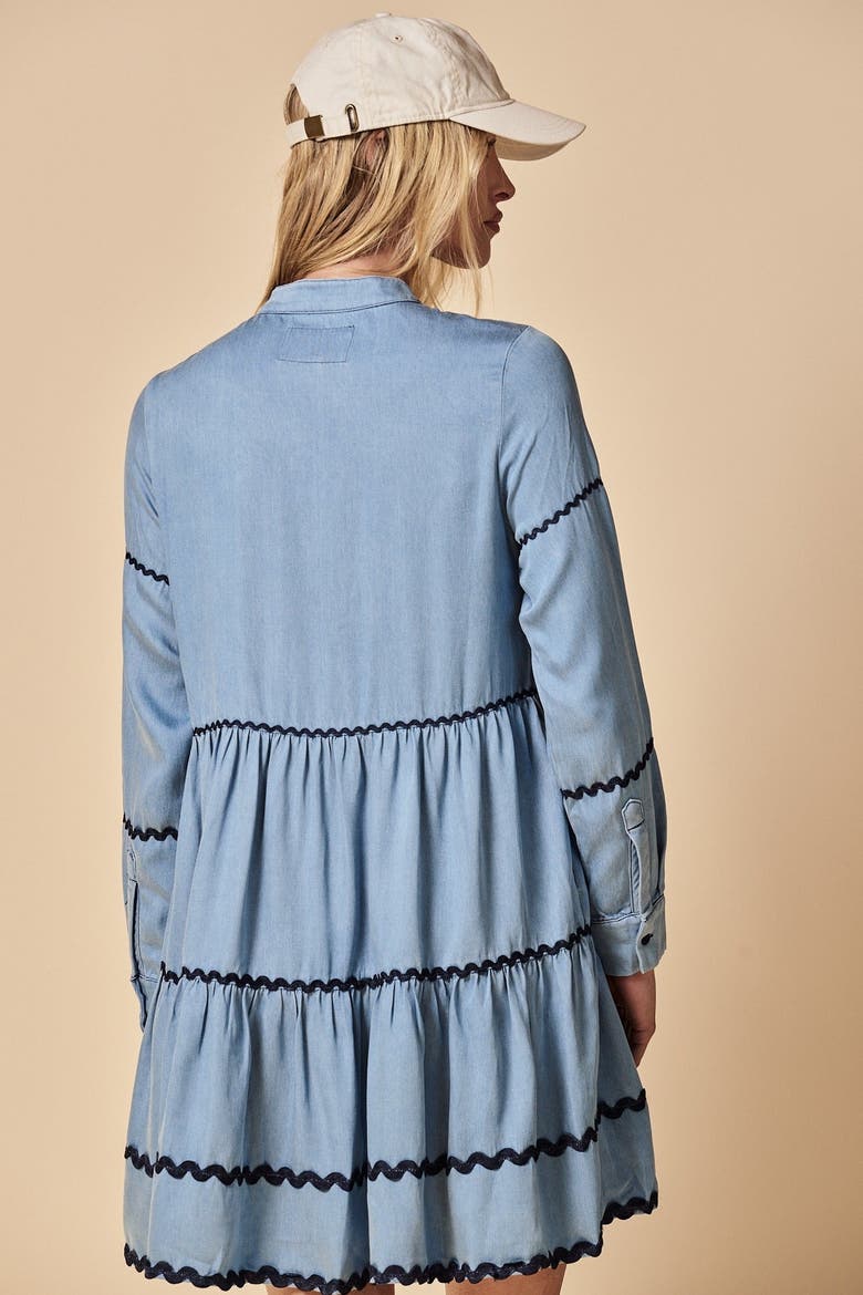 The Simone Dress, Alternate, color, Denim