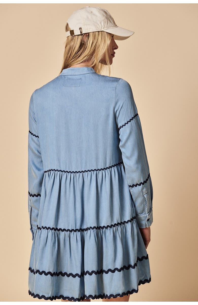 The Shirt The Simone Dress, Alternate, color, Denim