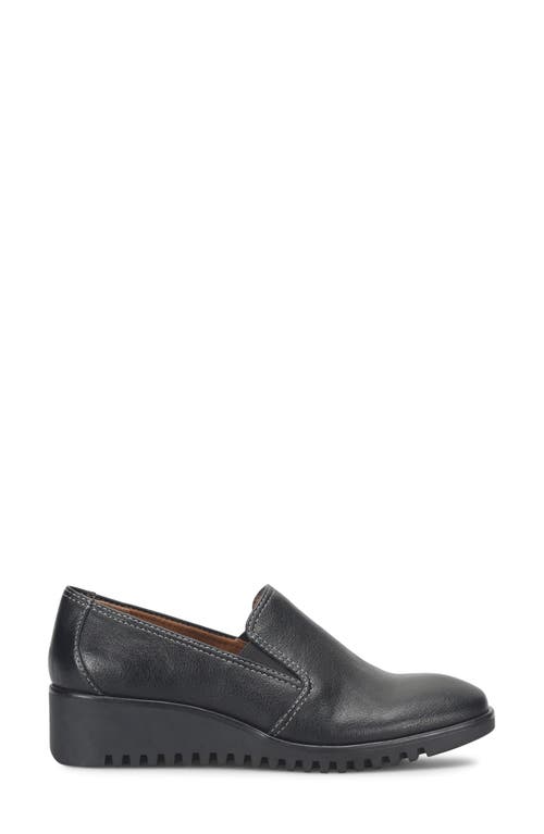 Eurosoft Darbi Wedge Loafer In Black