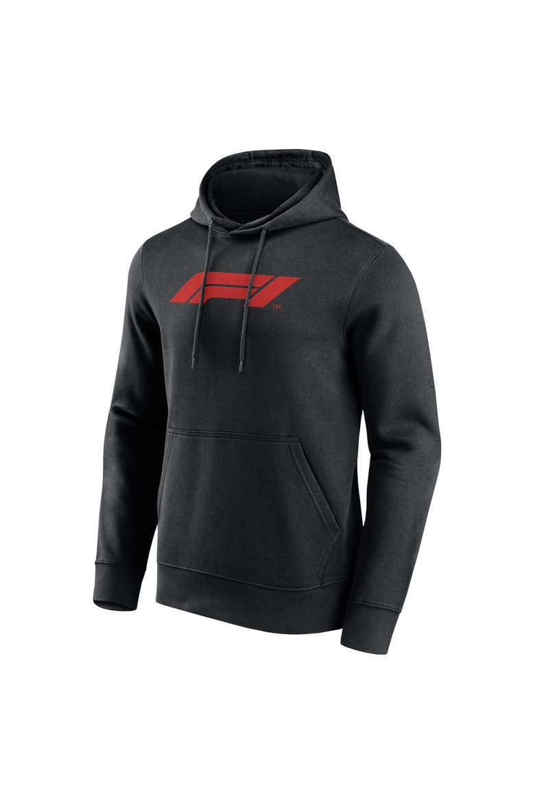 Men's Fanatics Branded Black Formula 1 Merchandise Primary Logo Pullover Hoodie, Alternate, color, Black