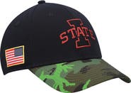 Nike Men's Nike Black/Camo Iowa State Cyclones Veterans Day 2Tone Legacy91 Adjustable Hat