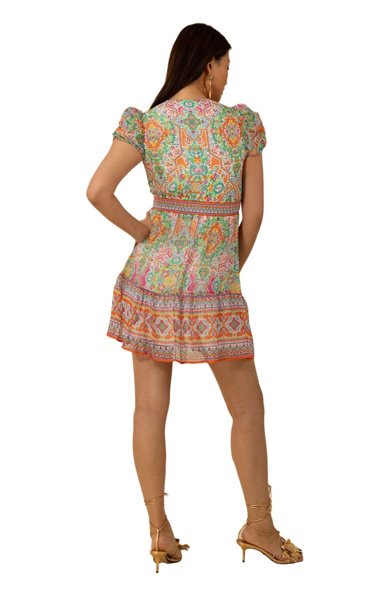 Hale Bob Aubrey Chiffon Dress, Alternate, color, 