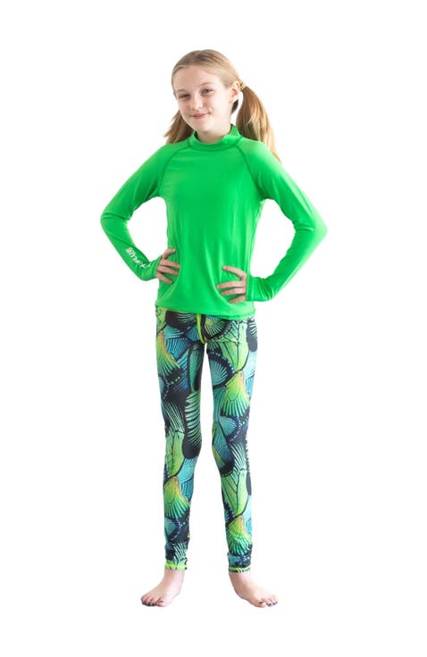 Girls' Swim Leggings - UPF 50+