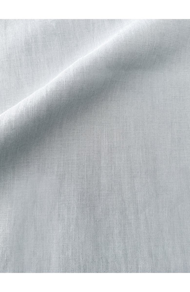 Anaya So Soft Linen Dutch Euro Pillow with Down Insert, Alternate, color, Light Grey